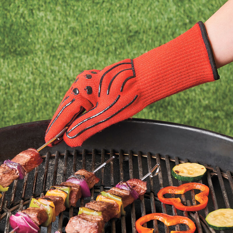 Gant barbecue - Anti-chaleur, protection contre les brûlures
