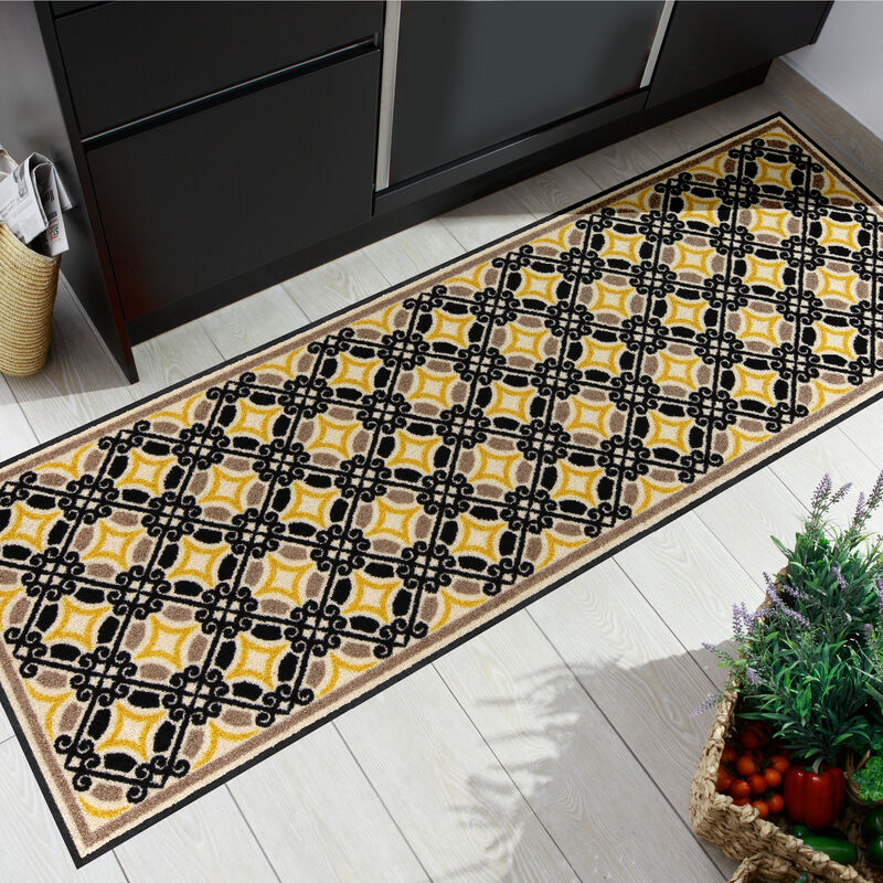 Ce tapis de sol spcial cuisine et entre au design exclusif protge sols et articulations Photo 2