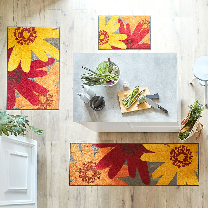 Ce tapis de sol spcial cuisine et entre au design exclusif protge sols et articulations Photo 2