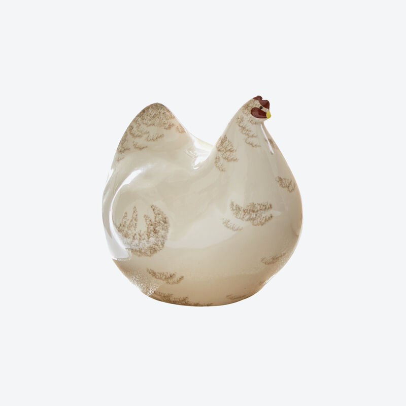 Poule en céramique -  France