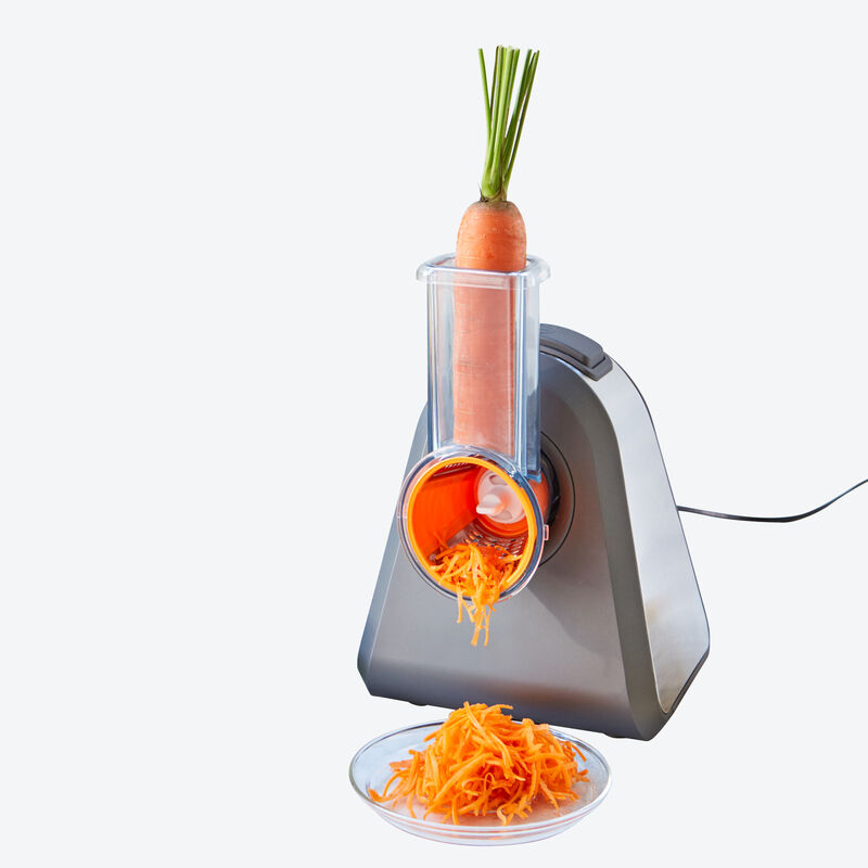 Coupe légumes électrique mobile pour couper, râper, faire des