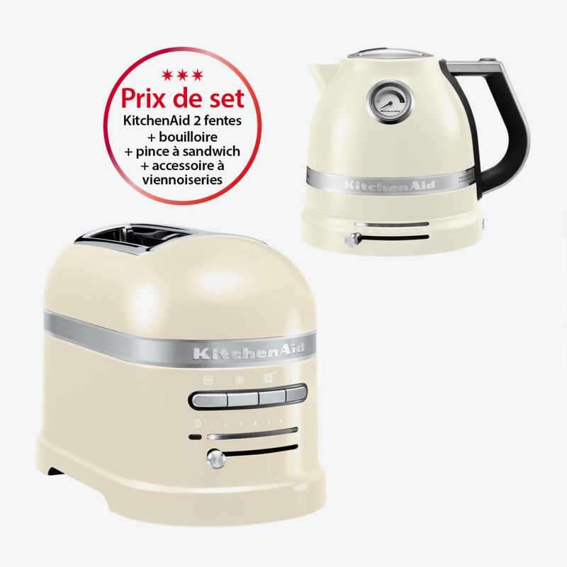 KitchenAid : Toaster et bouilloire double paroi avec sélection de  températures - bien sans compromis - Hagen Grote GmbH