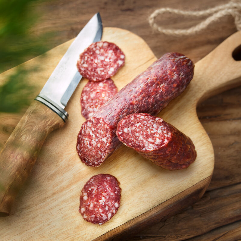 Saucisson de chamois : un produit fin  base de gibier du Tyrol du Sud