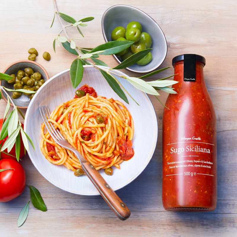 Siciliana : sauce tomate italienne San Marzano hautement aromatique