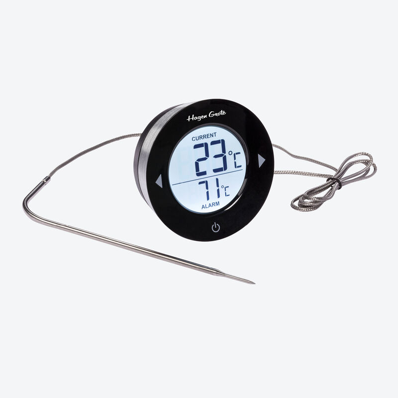 Thermomètre numérique électronique Sonde BBQ Cuisson de la viande Testeur  de température des aliments Haute précision avec Afficha177