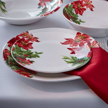 Image du produit pour 'Assiettes  dessert   Poinsettia  spectaculaires'