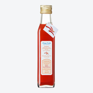 Image du produit pour 'Vinaigre  la pulpe de fruit, piment d'Espelette'