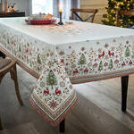 Image du produit pour 'Nappe - Fort de Nol, pais jacquard double face rversible'