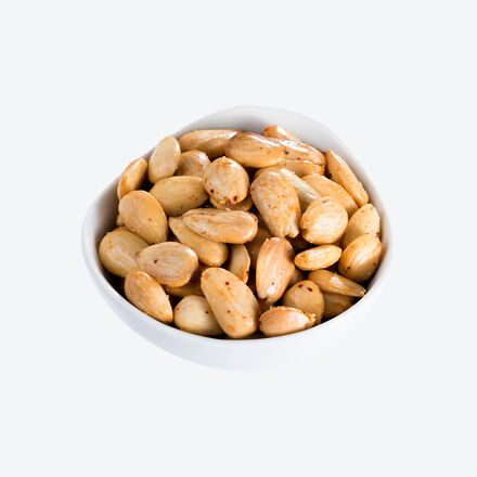 Image du produit pour 'Amandes au piment d'Espelette de Provence pour l'apritif ou en snacks'