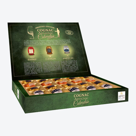 Image du produit pour 'Chocolats  l'alcool : chocolats fins au coeur liquide, chocolats  la liqueur, chocolats cognac-armagnac-calvados'