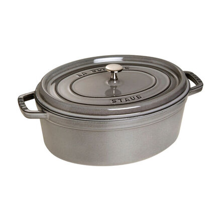 Image du produit pour 'Cocotte Staub ovale en fonte - Tradition franaise'