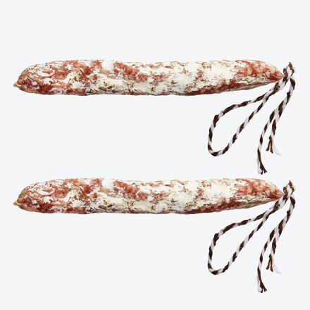 Image du produit pour 'Fuet  l'arme de truffe - forte en got, la saucisse sche de Catalogne, saucisson sec d'Espagne, spcialit de salami'