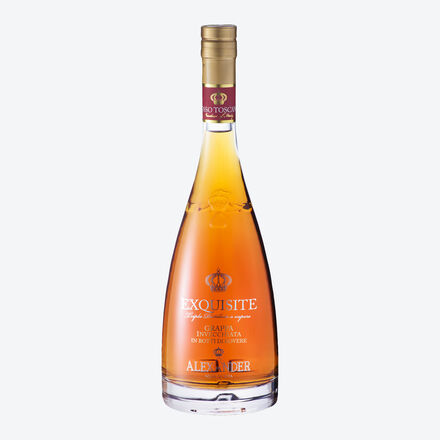 Image du produit pour 'Grappa  Exquisite  provenant des raisins Glera Prosecco, vieillie en fts de chne'