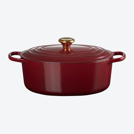 Image du produit pour 'Le Creuset : classique cocotte ovale en fonte maille indestructible'