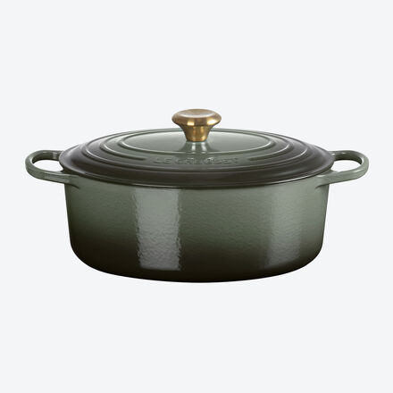 Image du produit pour 'Le Creuset : classique cocotte ovale en fonte maille indestructible'