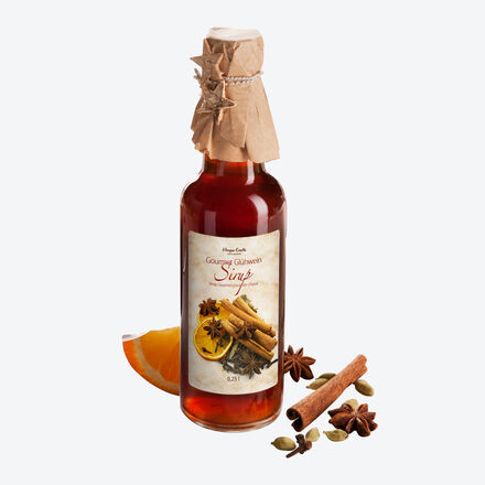 Image du produit pour 'Le sirop Gourmet pour vin chaud aromatise plus intensment'