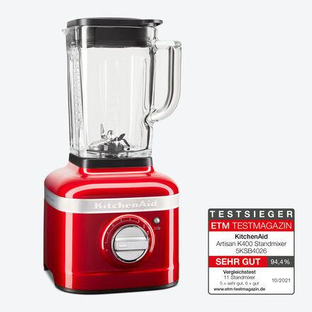 Image du produit pour 'Mixeur-blender KitchenAid Artisan Power Plus : rduit en pure fine, plus besoin de chinois'