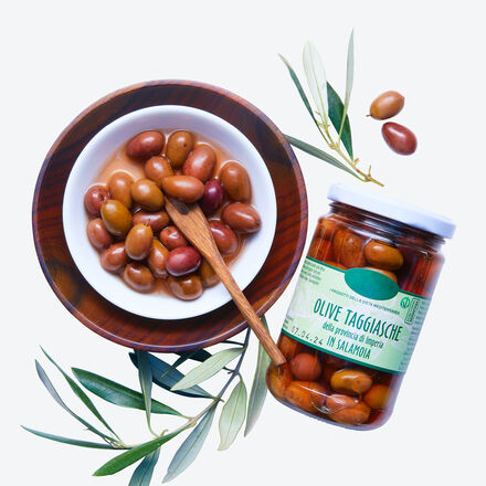 Image du produit pour 'Olives Taggiasche avec noyau : clbre spcialit de la Ligurie'