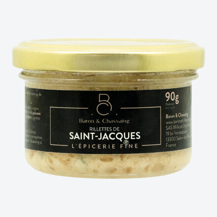 Image du produit pour 'Produit fin de Bretagne : rillette de Saint-Jacques, spcialit bretonne, rillettes de la mer'