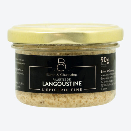 Image du produit pour 'Produit fin de Bretagne : rillette de langoustines, spcialit bretonne, rillettes de la mer'