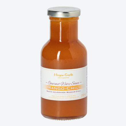 Image du produit pour 'Sauce-condiment gourmande Mangue-piment pour raclette et fondue : des ingrdients de qualit suprieure, purement naturels'