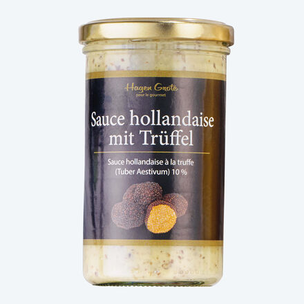 Image du produit pour 'Sauce hollandaise avec 10 % de  truffe noire'