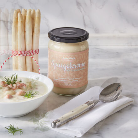 Image du produit pour 'Velout d'asperges aux crevettes : une spcialit de soupe raffine'